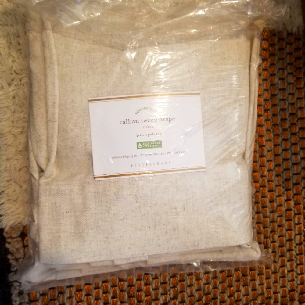 Pottery Barn Blackout Curtain (50x96)